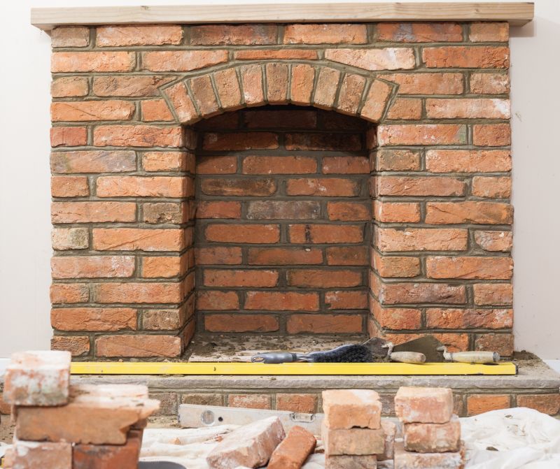 Brick Fireplace Building